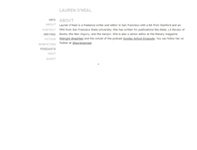Tablet Screenshot of laurenoneal.net